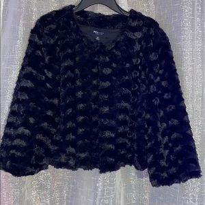 Formal Black Fur Coat
